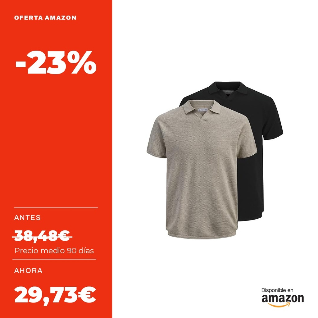 JACK & JONES Suéter MP Ss26 2Pk